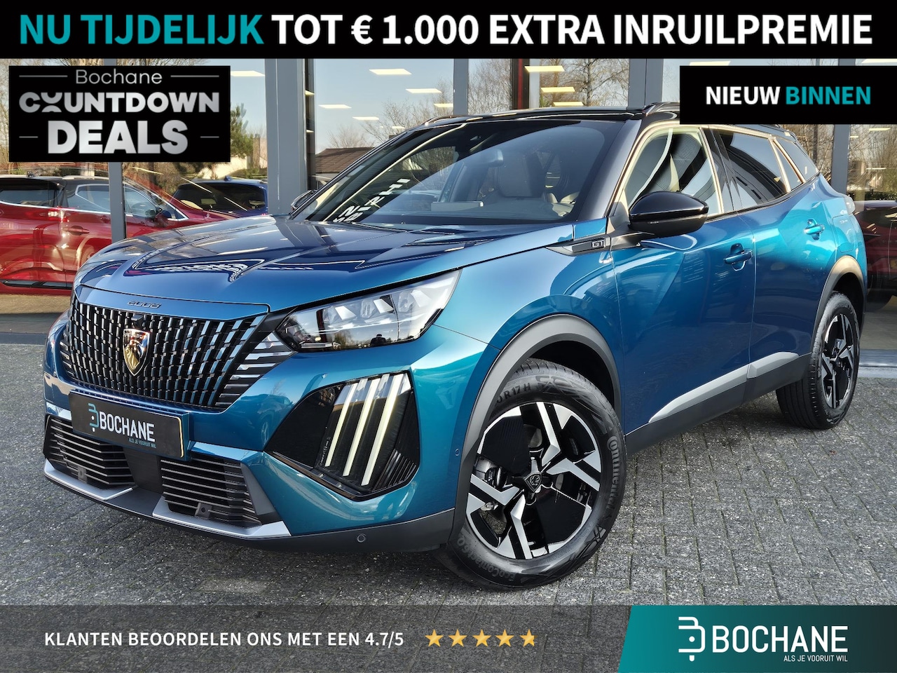 Peugeot 2008 - 1.2 Hybrid 145 GT | Nieuwstaat | Exclusieve uitvoering | HEV | - AutoWereld.nl