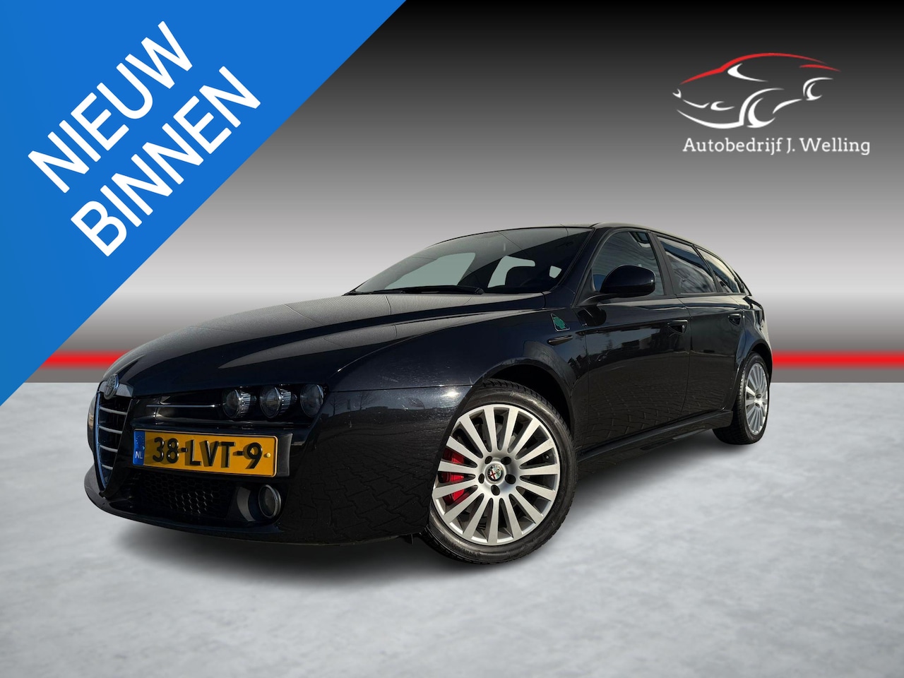 Alfa Romeo 159 Sportwagon - 1.7 T Progression leder / navi / top onderhouden! - AutoWereld.nl