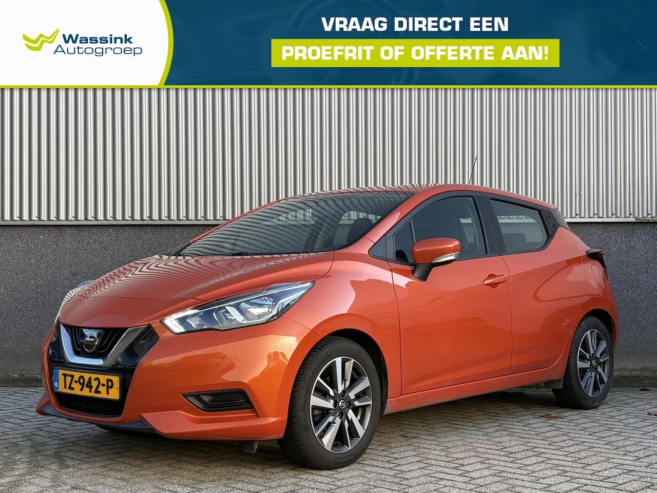 Nissan Micra - 0.9 IG-T 90pk Acenta | Airco | Cruise Control | Lichtmetalen Velgen | - AutoWereld.nl