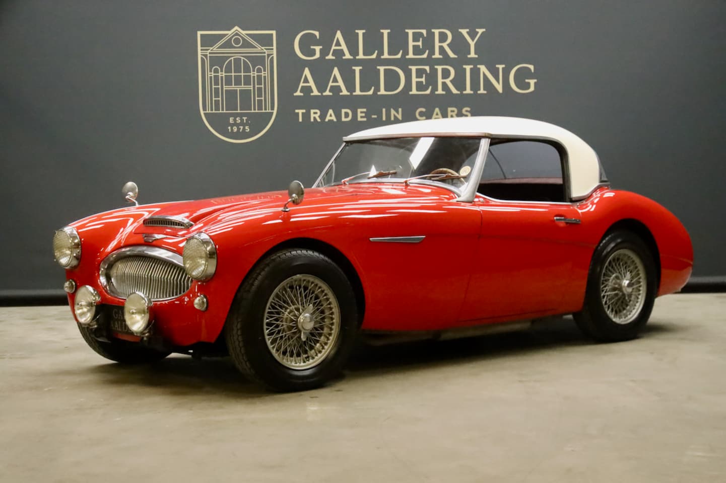 Austin Mk II - Healey 3000 MKII "Rallye" Trade-in car Older restoration and preparation for rally use, Eq - AutoWereld.nl