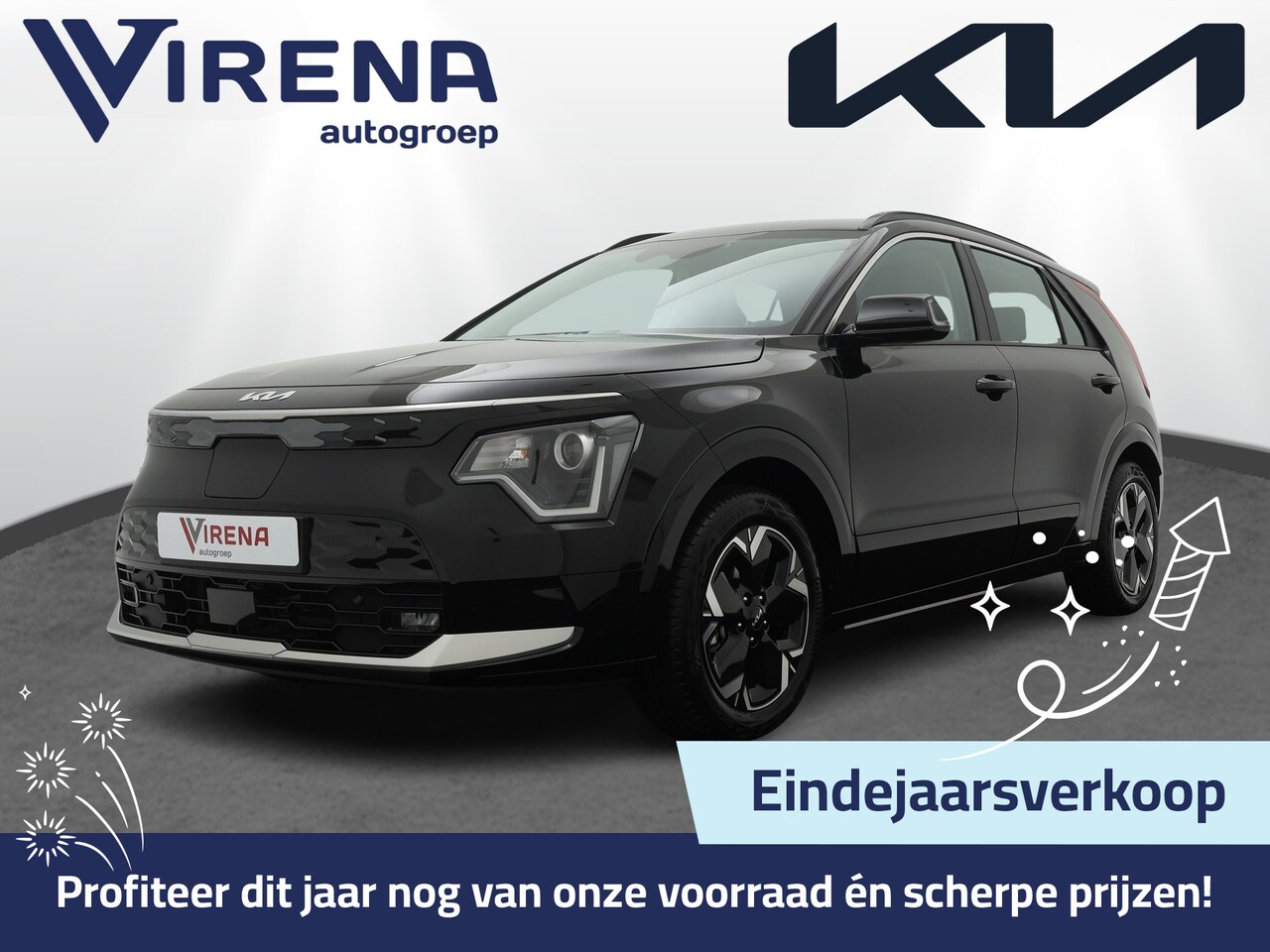 Kia Niro EV - DynamicLine 64.8 kWh - Navigatie - Apple Carplay/Android Auto - Parkeersensoren voor en ac - AutoWereld.nl