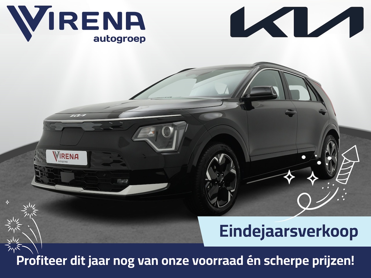 Kia Niro EV - DynamicLine 64.8 kWh - Navigatie - Apple Carplay/Android Auto - Parkeersensoren voor en ac - AutoWereld.nl