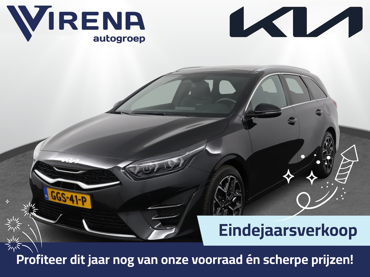 Kia Cee'd Sportswagon - Ceed 1.5 T-GDi GT-Line Automaat Apple Carplay/Android Auto - Cruise Control - Dodehoekdete - AutoWereld.nl