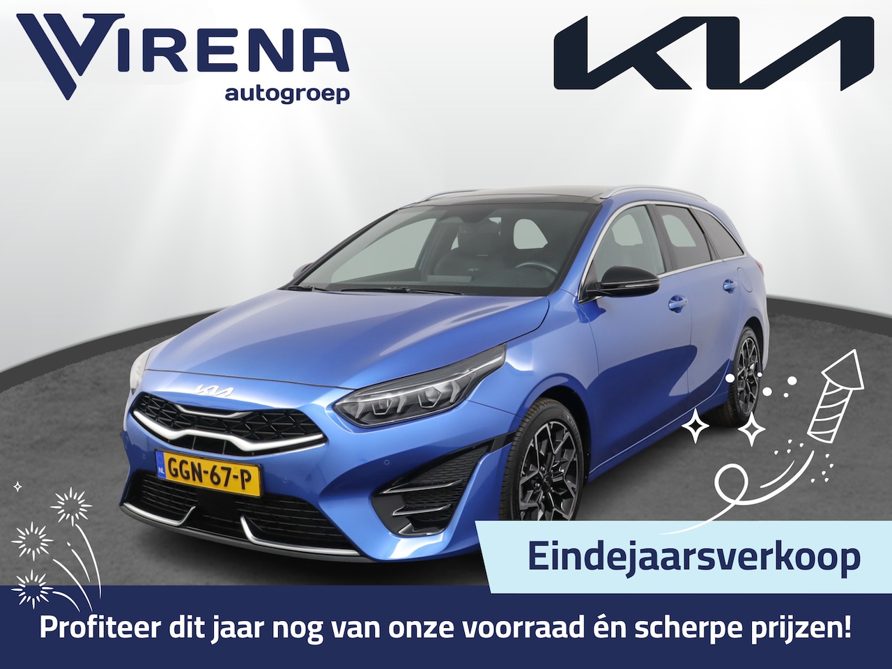 Kia Cee'd Sportswagon - Ceed 1.5 T-GDi GT-Line Apple Carplay/Android Auto - Cruise Control  - Dodehoekdetectie - P - AutoWereld.nl