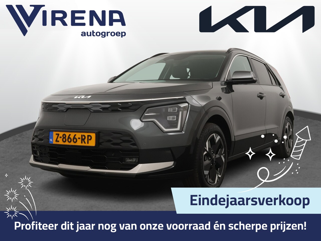 Kia Niro EV - Edition Advanced 64.8 kWh - SOH 99% - Stoel-/stuurverwarming - Navigatie - Cruise Control - AutoWereld.nl