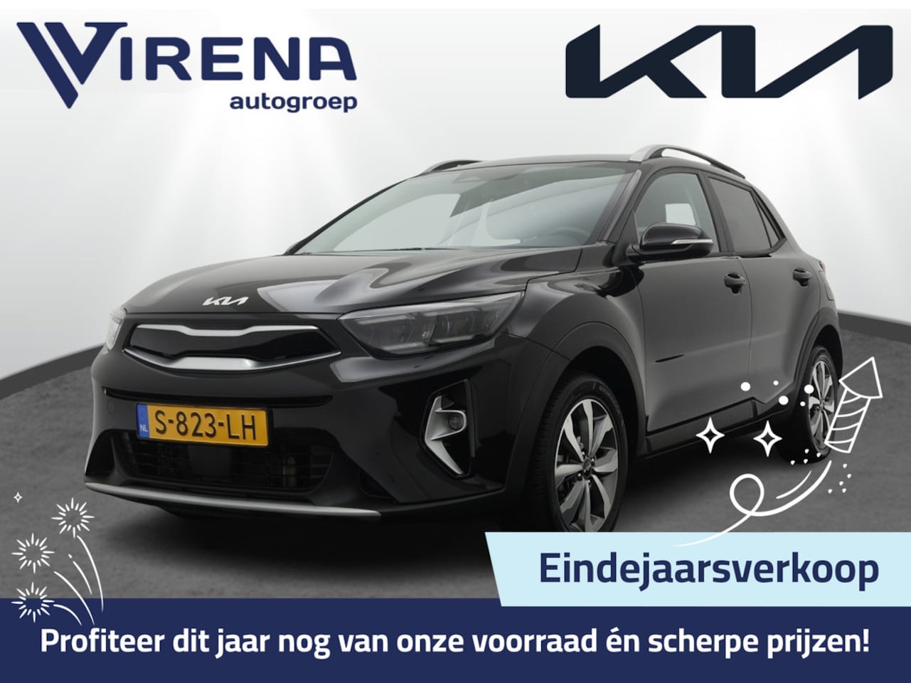 Kia Stonic - 1.0 T-GDi MHEV DynamicPlusLine - Cruise Control - Keyless Entry - Climate Control - Apple/ - AutoWereld.nl