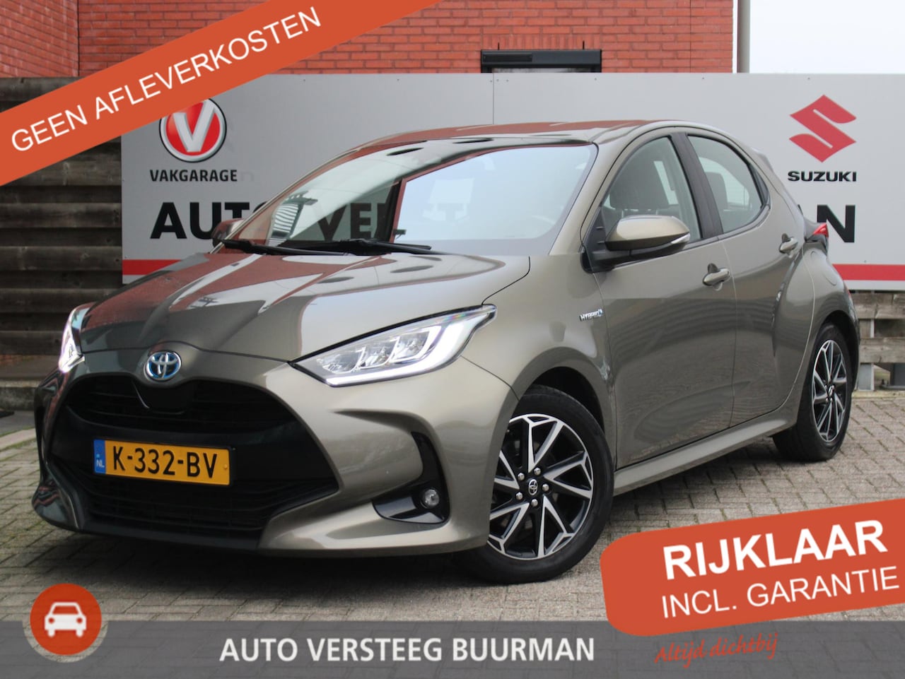 Toyota Yaris - 1.5 Hybrid Dynamic Achteruitrijcamera, Cruise Control Adaptief, Keyless Entry, Climate Con - AutoWereld.nl