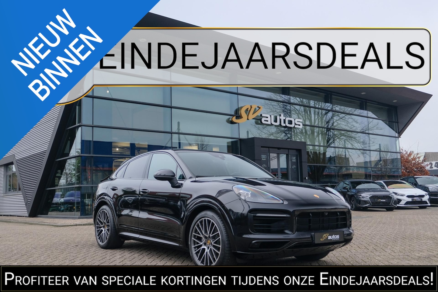Porsche Cayenne Coupé - 3.0 E-Hybrid 462pk *BTW* 4-wielsturing Bose Lightweight Package Carbon pakket NLauto - AutoWereld.nl