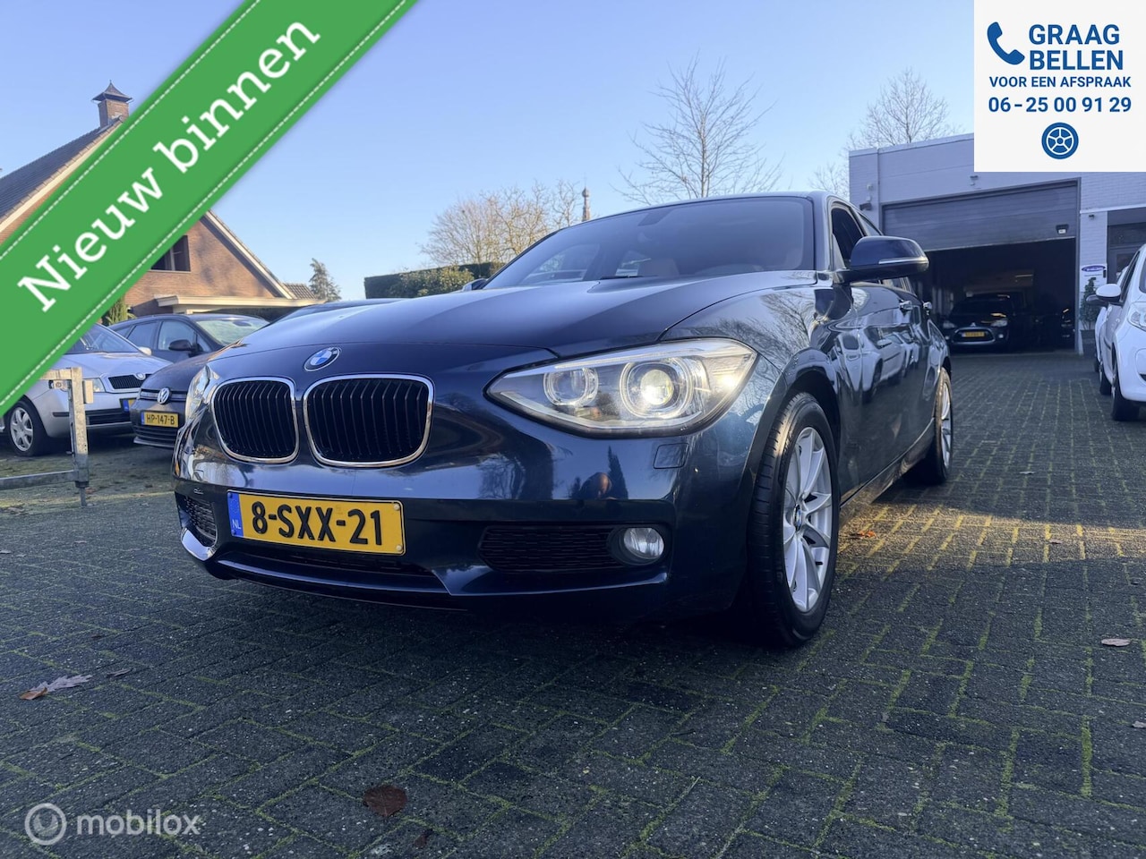 BMW 1-serie - 116i EDE High Executive Leder / Navi / Led / Clima - AutoWereld.nl