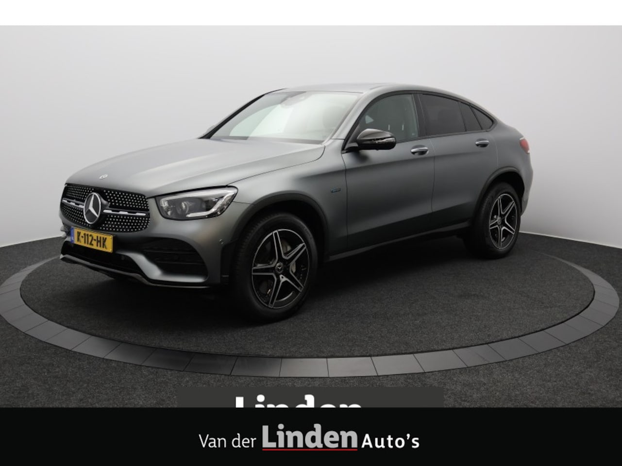 Mercedes-Benz GLC-klasse Coupé - 300e 4MATIC Business Solution AMG Seleniet Magno | NL Auto | Panoramadak | Burmester Audio - AutoWereld.nl