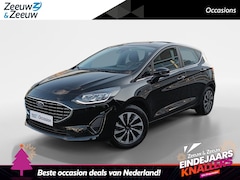 Ford Fiesta - 1.0 EcoBoost Hybrid Titanium X Navigatiesysteem | Parkeersensoren | 51.000km