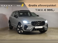Volvo XC60 - T6 350PK Automaat Plug-in Hybrid AWD Ultra Dark / Navigatie / Luchtvering / 360 Camera / A