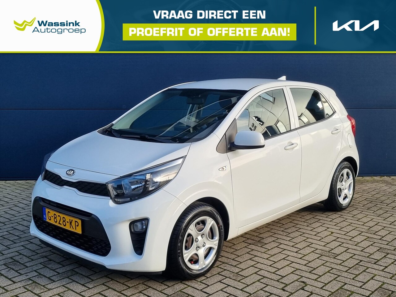 Kia Picanto - 1.0 MPi 67pk 4-zits ComfortPlusLine | Airco | Camera | Apple Carplay | - AutoWereld.nl