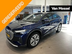 Audi Q4 Sportback e-tron - 40 Launch edition Advanced Plus 77 kWh Lederen Bekleding | Automaat | Virtual Cockpit | NA