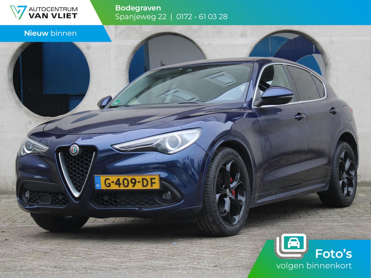 Alfa Romeo Stelvio - 2.2d Super | LEDEREN BEKLEDING | 20" LICHTMETALEN VELGEN | - AutoWereld.nl