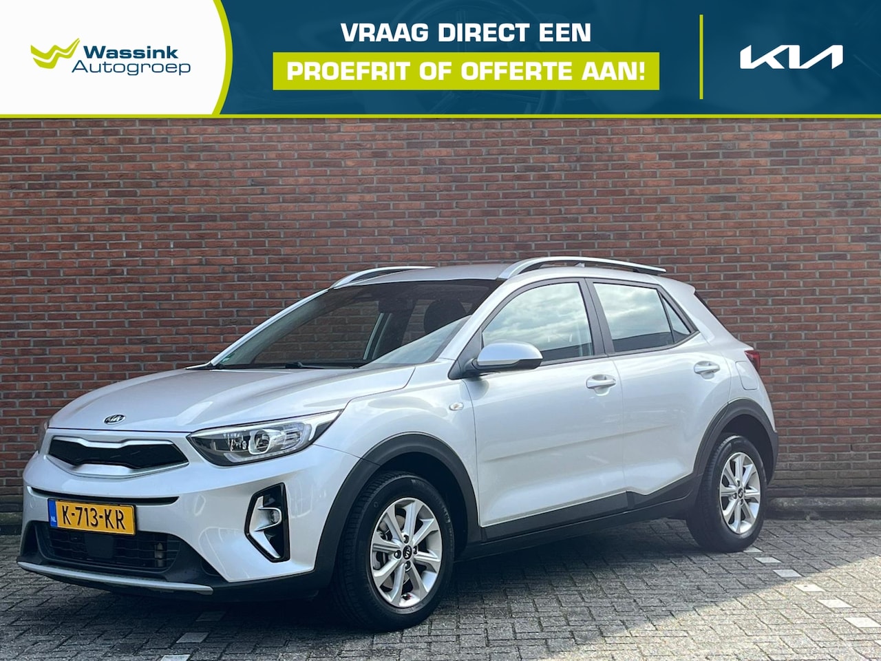 Kia Stonic - 1.0 T-GDi 120pk DCT7 DynamicLine | Automaat | Navigatie | Cruise Control | Airco | Camera - AutoWereld.nl