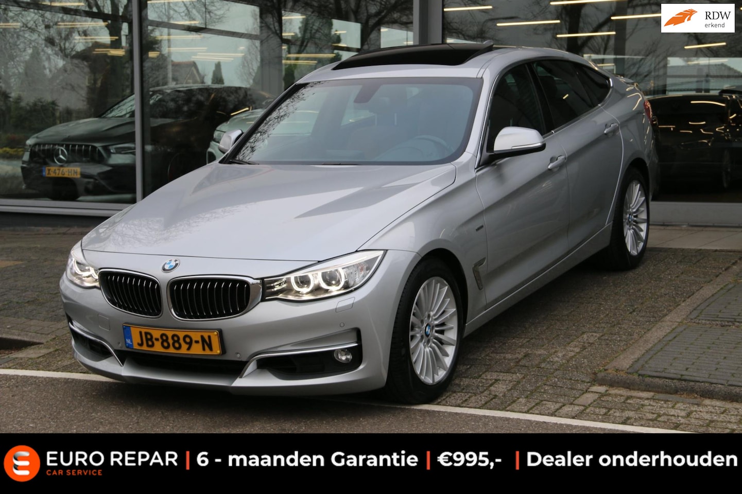 BMW 3-serie Gran Turismo - 320i High Executive DEALER OND. PANO-DAK NL-AUTO! - AutoWereld.nl