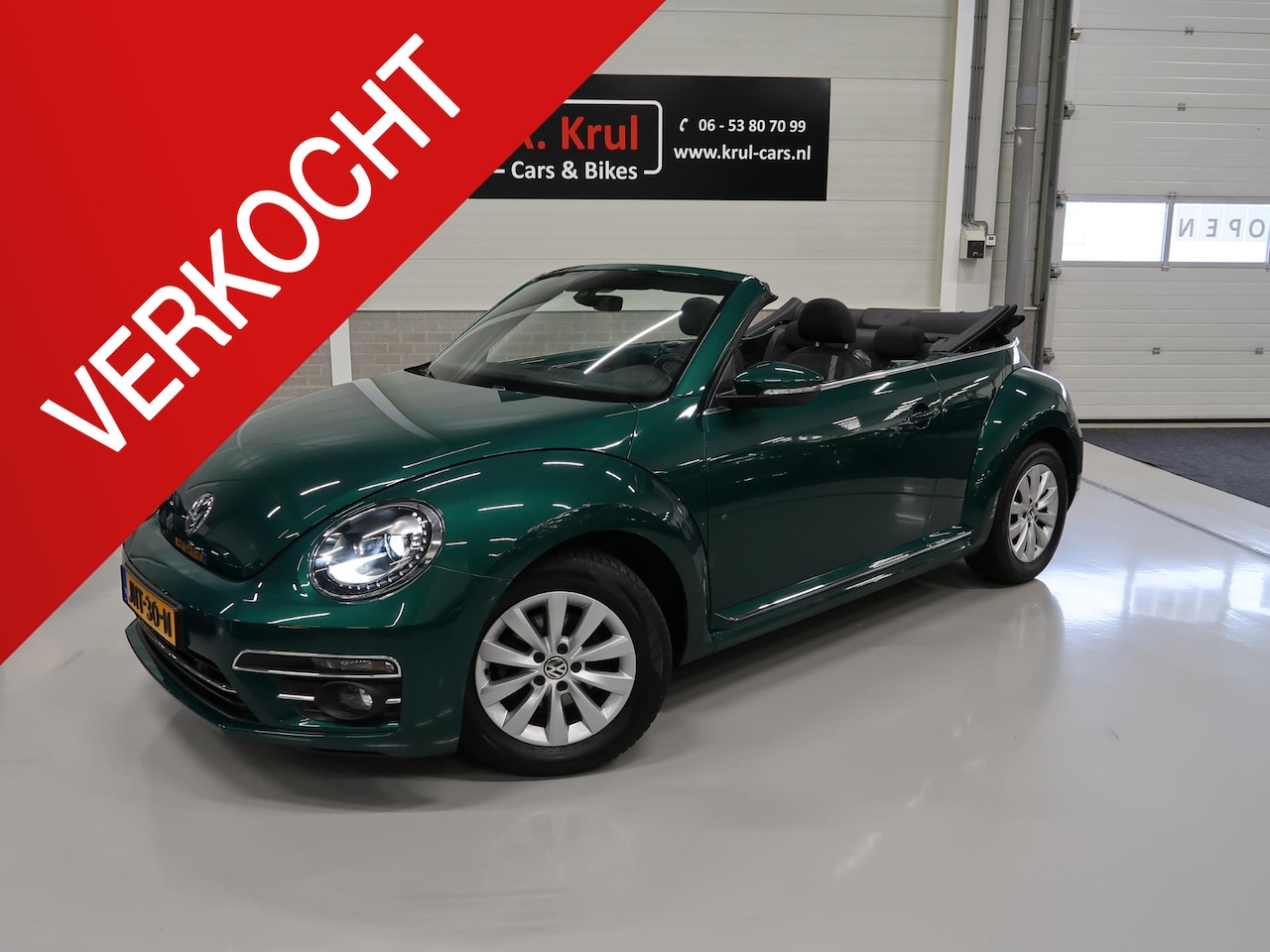 Volkswagen Beetle Cabriolet - 1.2 TSI Design 1e Eigenaar Dealer onderhouden Airco Xenon PDC Navigatie Bluetooth Elektris - AutoWereld.nl