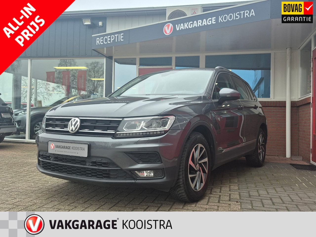 Volkswagen Tiguan - 1.4 TSI 150PK Business Sound|Virtual cockpit|Camera|Keyless|Carplay|LED - AutoWereld.nl