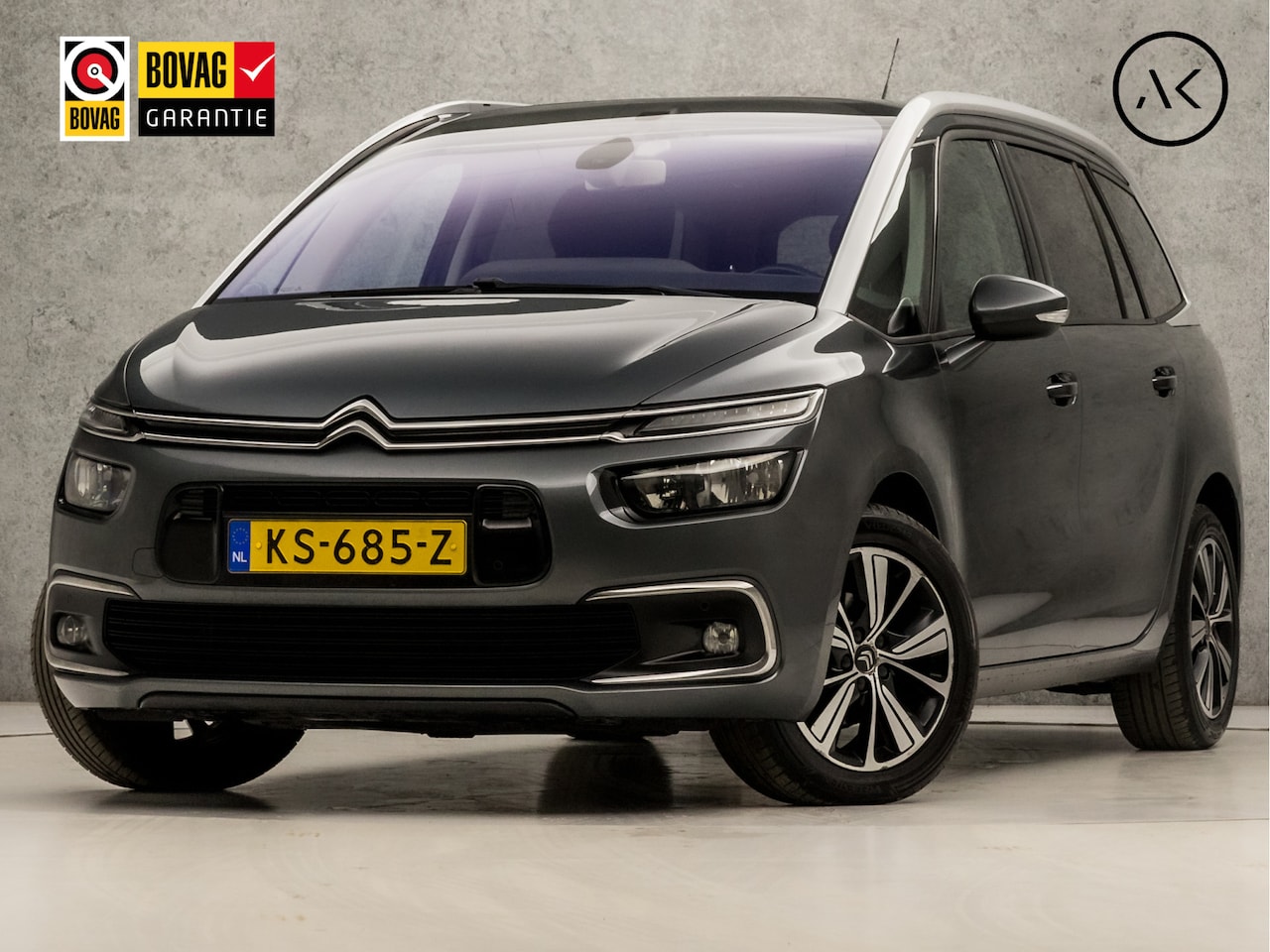 Citroën Grand C4 Picasso - 1.6 BlueHDi Sport 7 Persoons Automaat (FACELIFT, APPLE CARPLAY, NAVIGATIE, CAMERA, TREKHAA - AutoWereld.nl