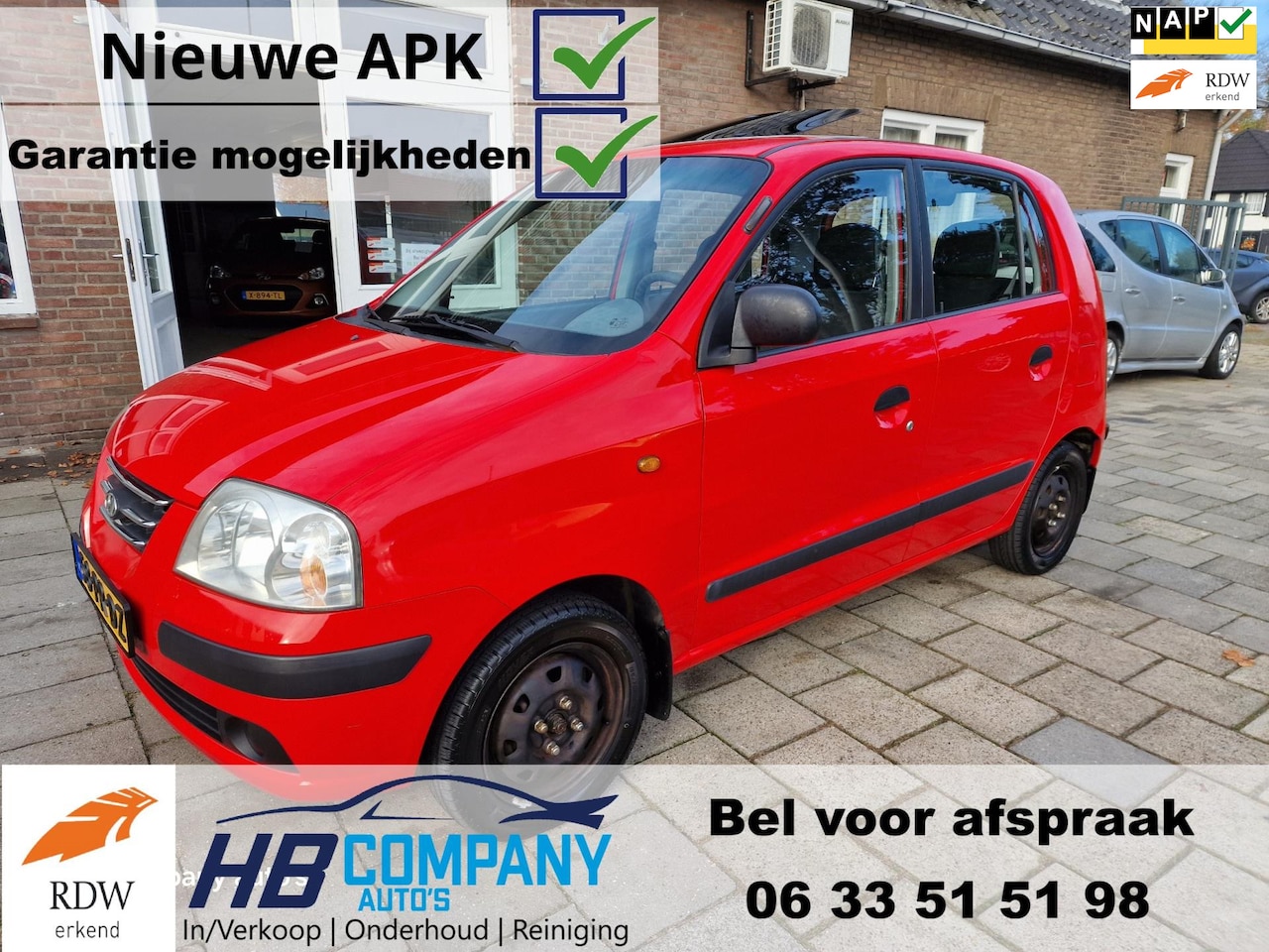 Hyundai Atos - 1.1i Active Sky | Nieuwe Distributieriem | Nieuwe APK | Panoramadak | NAP | Eerste eigenaa - AutoWereld.nl