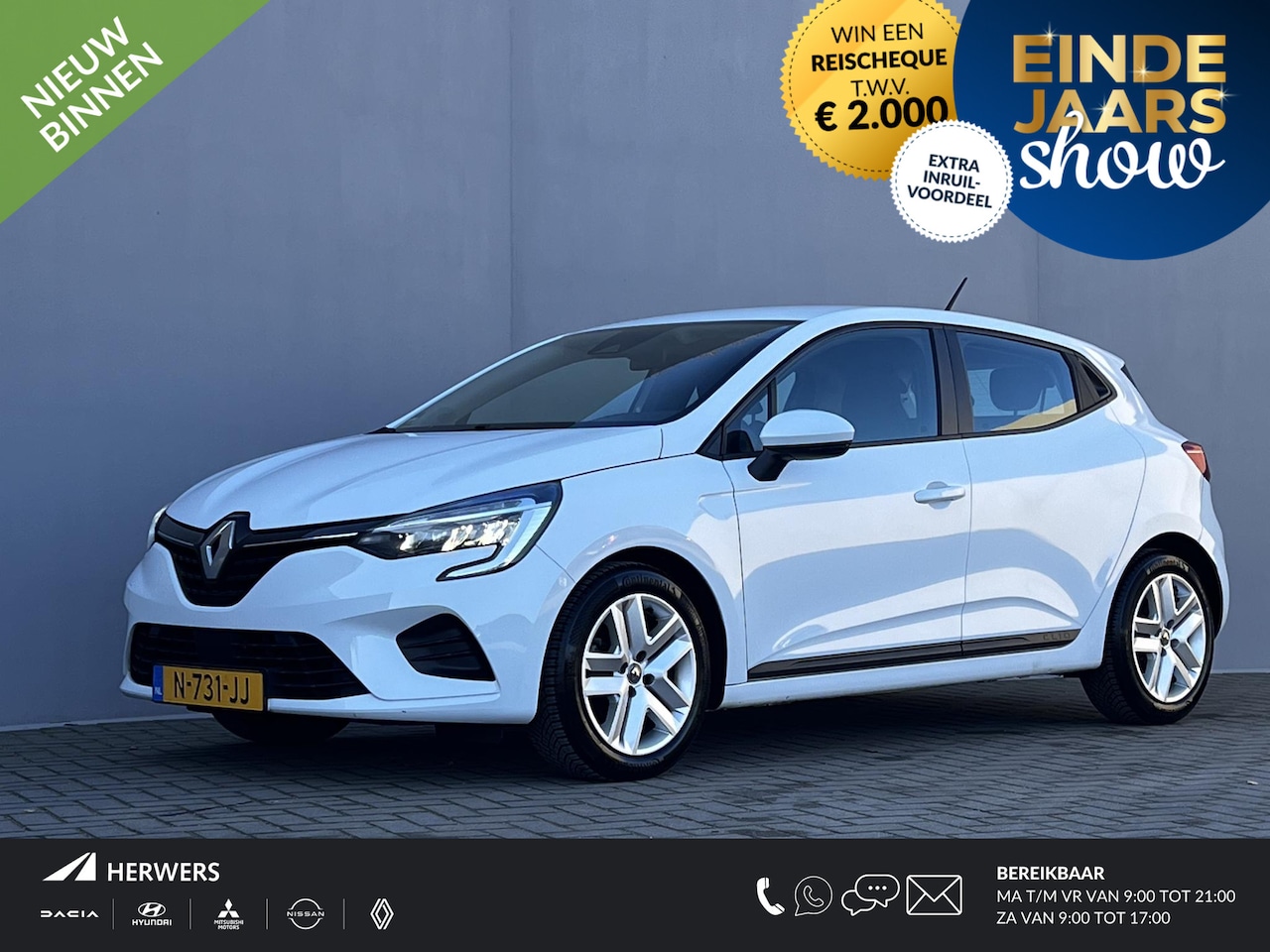 Renault Clio - 1.0 TCe Zen Goed onderhouden / Trekhaak 900 kg / Navigatie / Apple Carplay Android / Airco - AutoWereld.nl