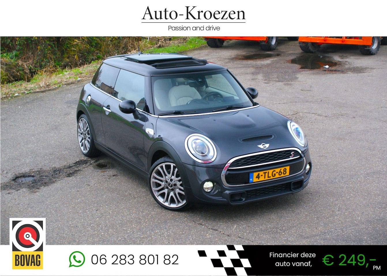 MINI Cooper S - Mini 2.0 | Pano | Led | Head Up | Leder | Stoel verwarming | - AutoWereld.nl