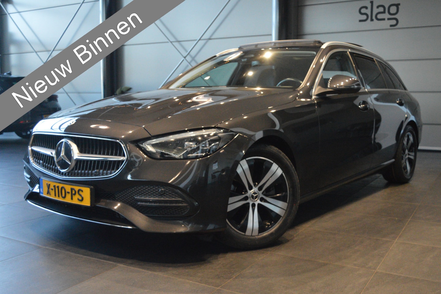 Mercedes-Benz C-klasse Estate - 180 Luxury Line navi pano cruise camera nieuw model !! - AutoWereld.nl