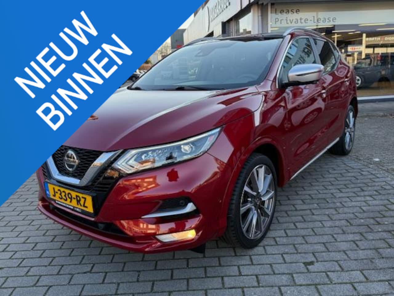 Nissan Qashqai - 1.3 DIG-T Tekna+ 160pk automaat panorama leer - AutoWereld.nl