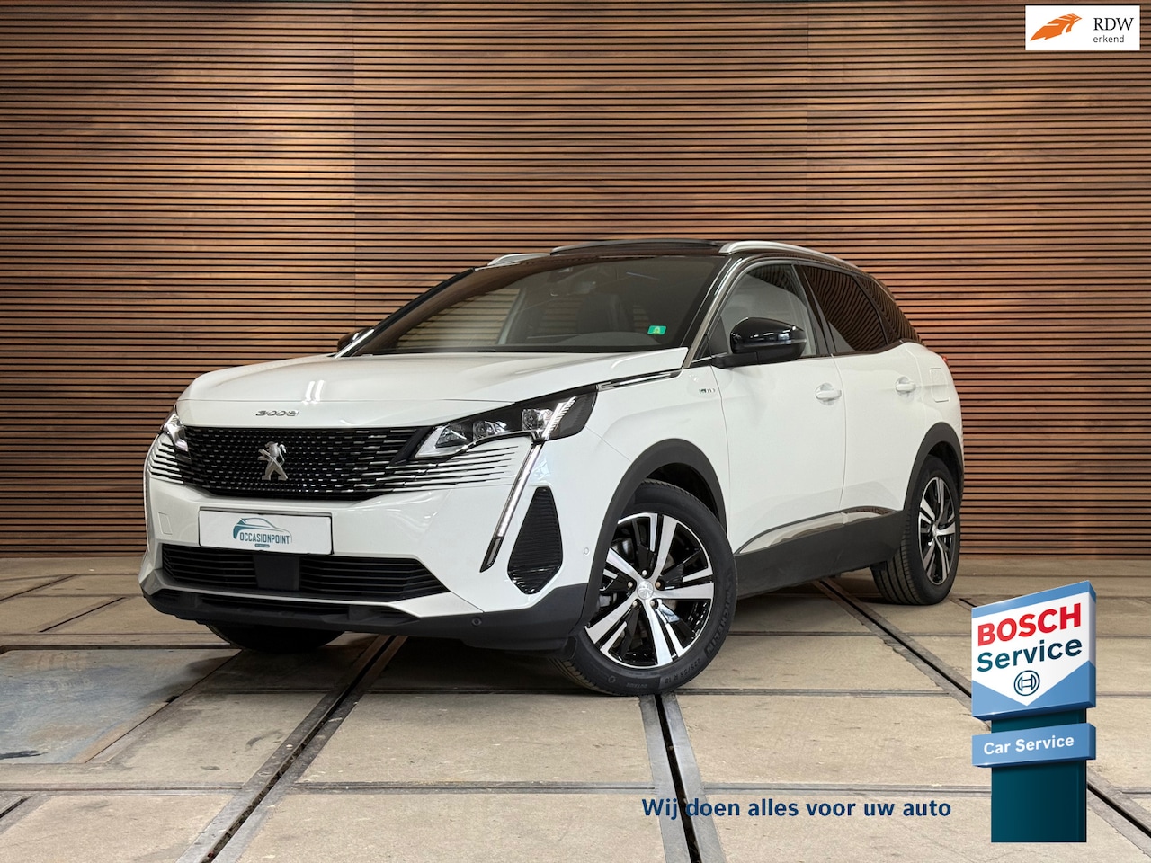 Peugeot 3008 - 1.6 HYbrid 225 GT | Pano | Leder | Parelmoer | Afneembare Trekhaak | Navigatie | Stoelverw - AutoWereld.nl