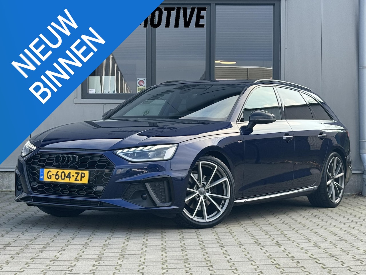 Audi A4 Avant - 35 TFSI Launch edition Sport 150 PK | 3x S-line | Black edition | Trekhaak - AutoWereld.nl