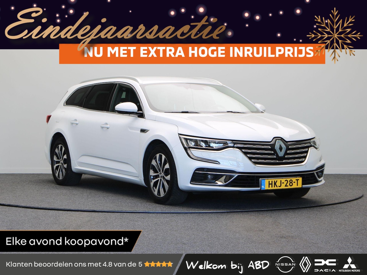 Renault Talisman Estate - TCe 160pk EDC/Autom. Intens | Stuurwiel verwarming | Stoelverwarming | Apple Carplay | And - AutoWereld.nl