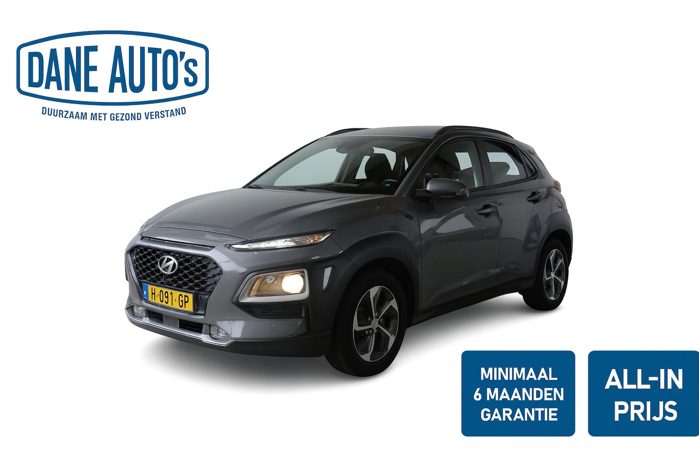 Hyundai Kona - 1.6 GDI HEV Comfort Smart |NAVI | PREMIUM AUDIO - RIJKLAARPRIJS - AutoWereld.nl