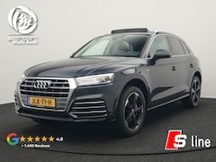 Audi Q5 - 50 TFSI e quattro S Line Plug In Hybrid 299pk Dealer O.H. PHEV | Panodak | 20"L.M Rotor |