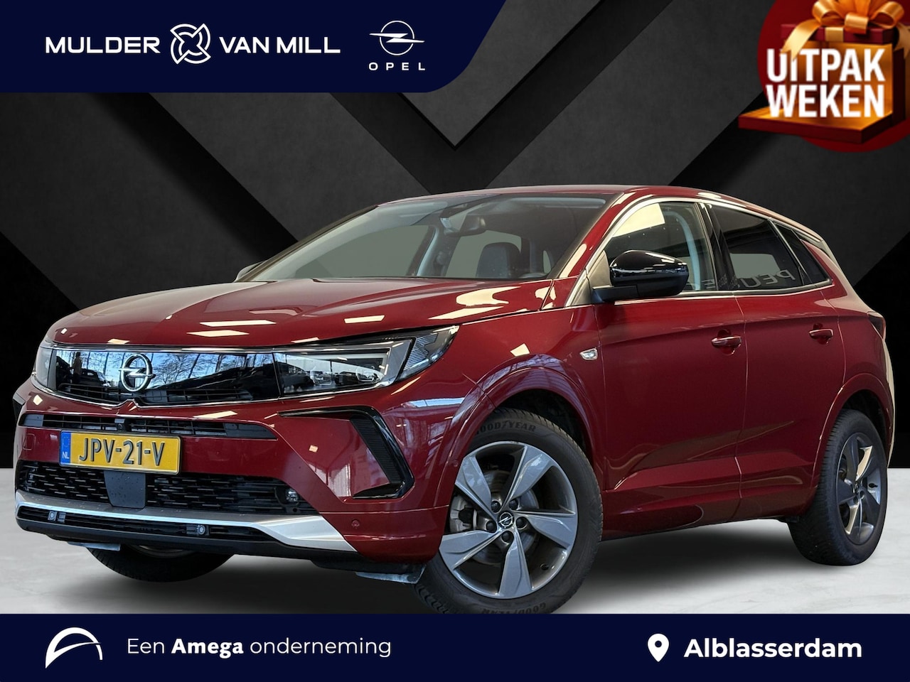 Opel Grandland - Elegance 1.2 Turbo 130pk | ALL SEASON BANDEN | AGR-STOEL | LED PIXEL VERLICHTING | 360° CA - AutoWereld.nl