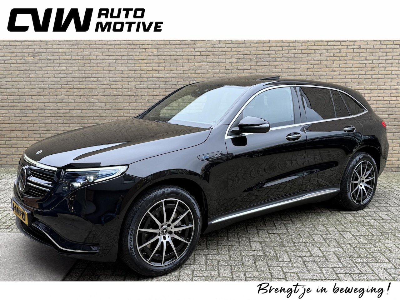 Mercedes-Benz EQC - 400 4MATIC Business Solution AMG 80 kWh | 98% SOH | Schuif/kanteldak | Adaptieve cruise | - AutoWereld.nl