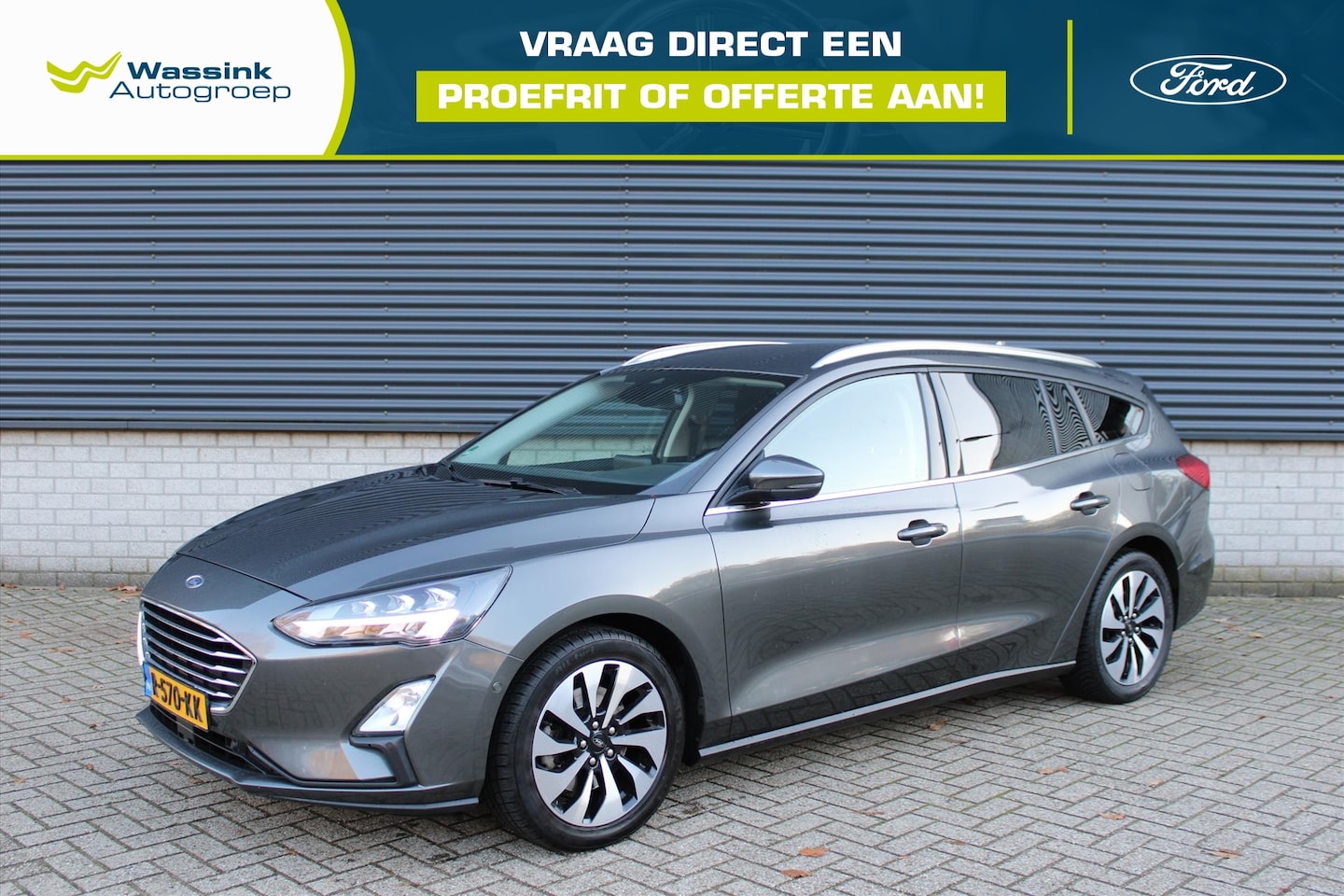 Ford Focus Wagon - Titanium X 125 pk| Adaptive Cruise Control | Navigatie | Parkeercamera Achter | - AutoWereld.nl