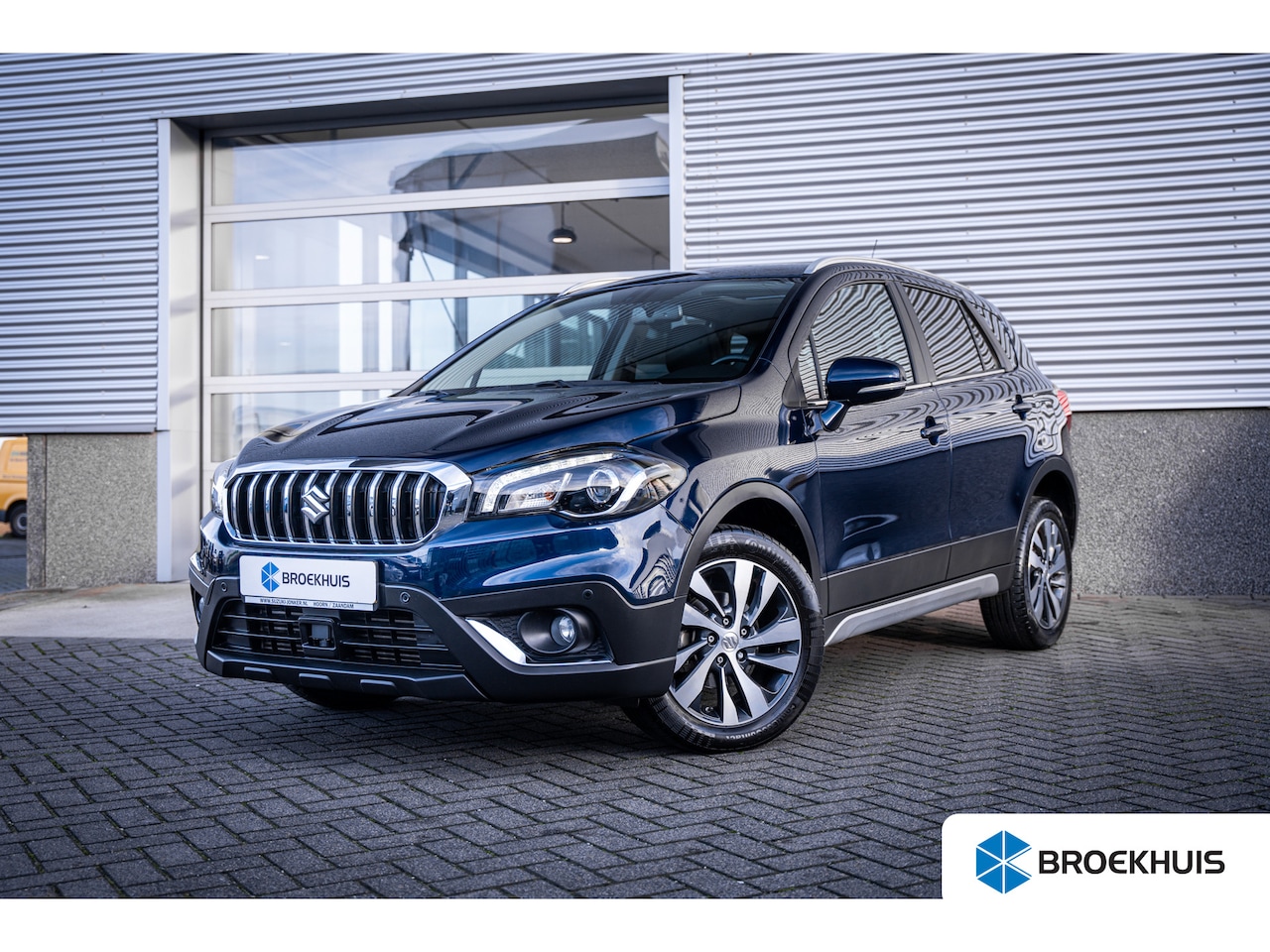 Suzuki S-Cross - 1.4 Boosterjet AllGrip Style Smart Hybrid | Elektrisch glazen panorama-dak | Voorstoelen v - AutoWereld.nl