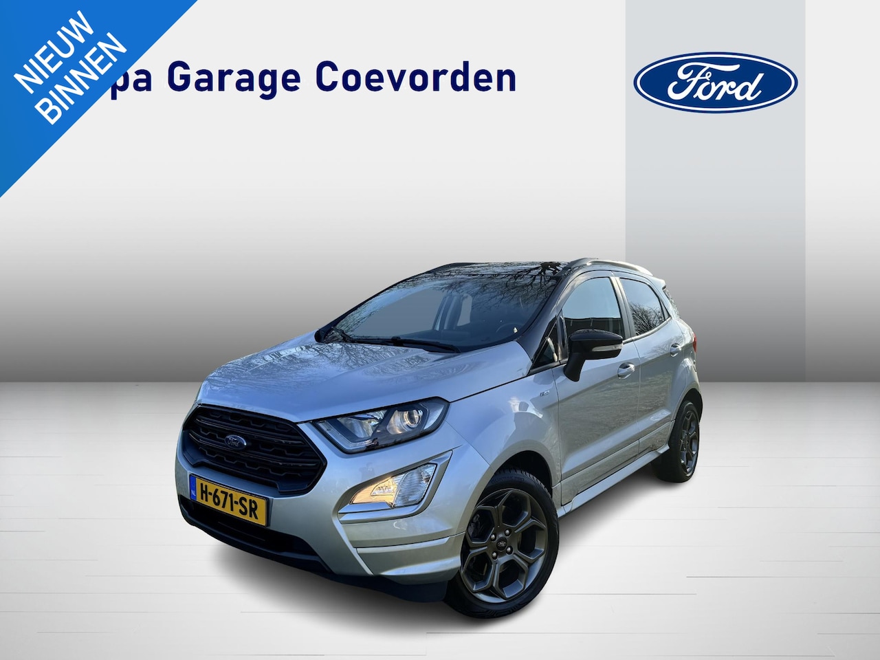 Ford EcoSport - 1.0 EB 125PK ST-Line Black automaat | WINTERPAKKET | CRUISE | NAVI | CLIMA | - AutoWereld.nl