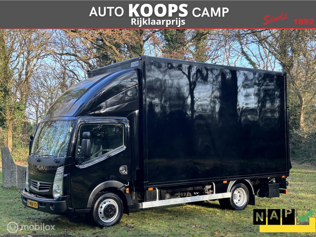 Renault Maxity - bakwagen 3.0 DCi 150Pk Automaat L3 Euro-5 | Meubelbak met laadklep / Loopdeur | B-Rijbewij - AutoWereld.nl