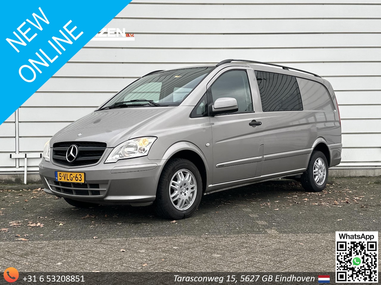 Mercedes-Benz Vito - 113 CDI 320 Lang DC Luxe Aut. | € 8.999,- MARGE! | Leder | Airco | Navi | Camera | - AutoWereld.nl