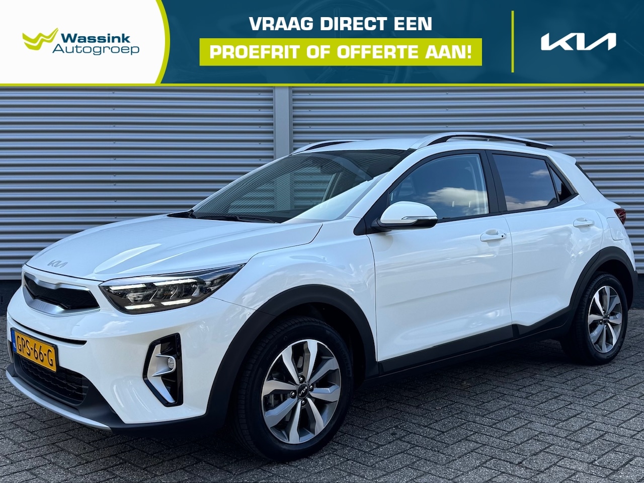 Kia Stonic - 1.0 T-GDI MHEV 100pk DynamicPlusLine | Stoel/Stuurwielverwarming | Navigatie | Climate Con - AutoWereld.nl