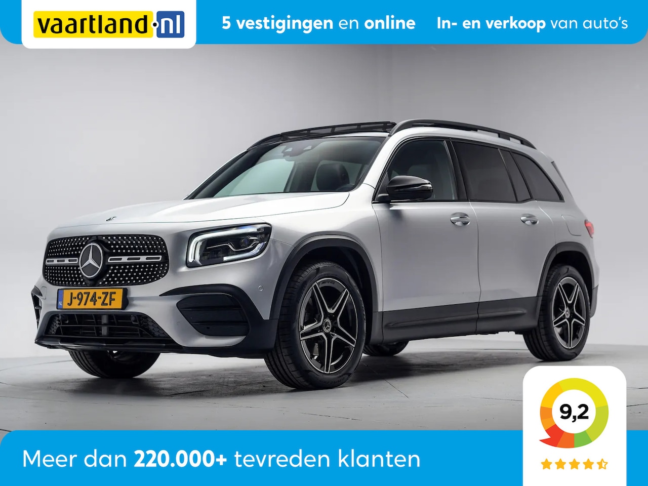 Mercedes-Benz GLB - 200 AMG Line Night 7 Pers. Aut. [ Panorama Ambientlight Carbon Widescreen ] - AutoWereld.nl