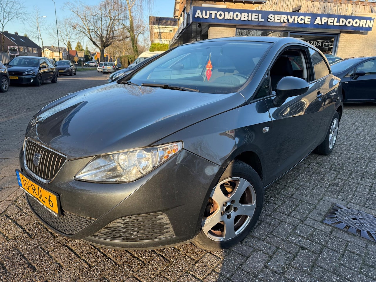 SEAT Ibiza SC - 1.4 TDI Ecomotive * AIRCO*ELEKTR. RAMEN*STUURBEKR.*BT AUDIO*LM. VELGEN* - AutoWereld.nl