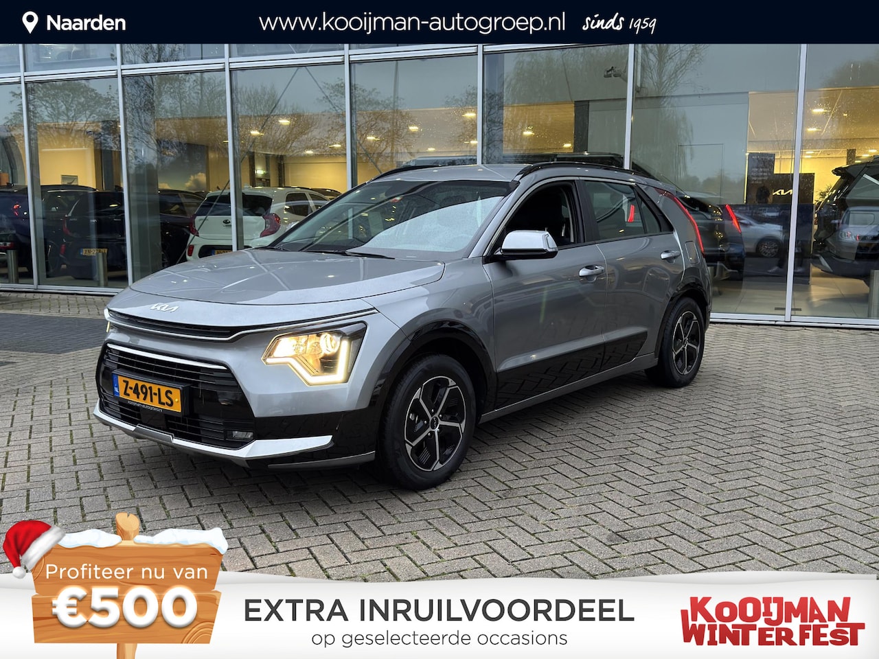 Kia Niro - 1.6 GDi Hybrid DynamicLine |LMV| TREKHAAK|APPELCARPLAY/ANDROIDAUTO| - AutoWereld.nl