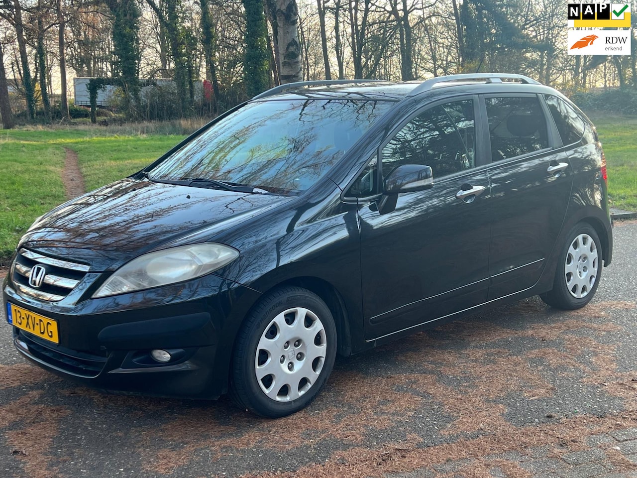 Honda FR-V - 1.8i Lifestyle 2007 Nwe Apk Zwart 6 Persoons - AutoWereld.nl