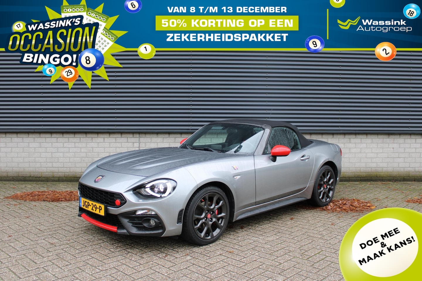 Fiat 124 Spider - Abarth MultiAir Turbo 170k Automaat I Two Tone Leder I Navigatie I Cruise Control I Bose A - AutoWereld.nl