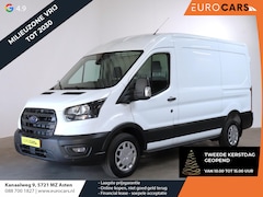 Ford Transit - 105pk 2.0 L2H2 Trend BPM VRIJ Airco Trekhaak Navi Cruise