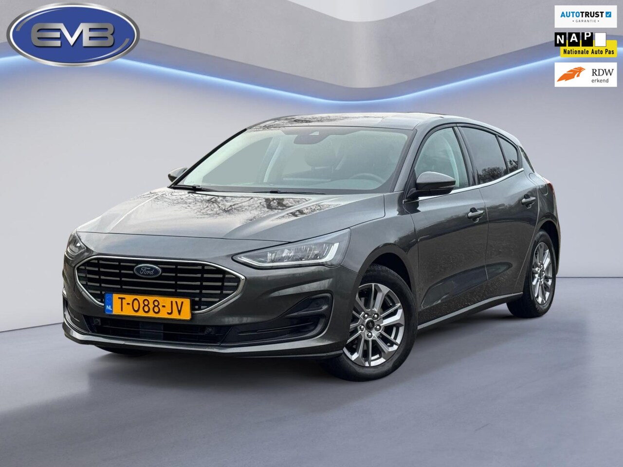 Ford Focus - 1.0 EcoBoost Hybrid Titanium 1.0 EcoBoost 125 pk Hybrid Titanium, 1 e eigenaar, NL auto met nationale auto pas - AutoWereld.nl