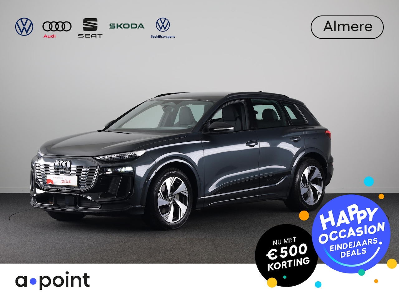 Audi Q6 e-tron - S edition performance 100 kWh 306pk | Luchtvering | MMI Bijrijdersscherm | Adaptieve cruis - AutoWereld.nl